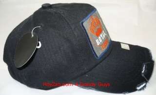 NWT Men`s Vintage Style Casual Baseball Cap Black Adjustable back 