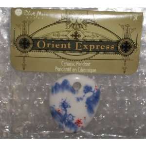  Orient Express Ceramic Pendant Arts, Crafts & Sewing