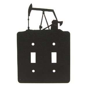  PUMP JACK Double Light Switch Plate Cover