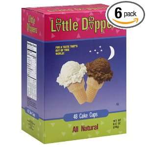 Dipper Ice Cream Cone Large Cake Cups, 48 Count (Pack of 6):  