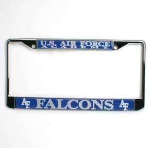  Air Force Metal License Plate Frame w/Domed Insert: Sports 