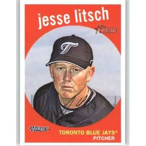  2008 Topps Heritage High Number #534 Jesse Litsch 