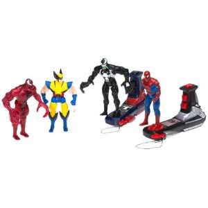   Featuring Spider man and Wolverine Vs. Venom & Carnage Toys & Games