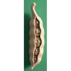  Cast Stone Move Over Peas in a Pod   Collectible Vegetable 