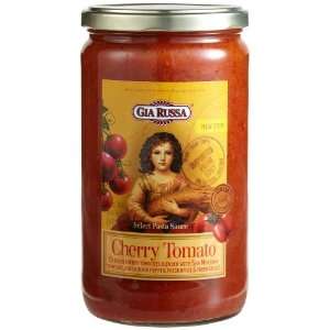Gia Russa Cherry Tomato Pasta Sauce, 24 Ounce Glass Jars (Pack of 3 