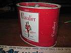 cavalier king 100 tobacco TIN OLD VINTAGE ANTIQUE CAN