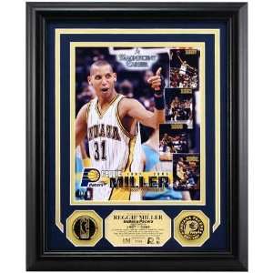  Indiana Pacers Reggie Miller Retirement Photomint Sports 