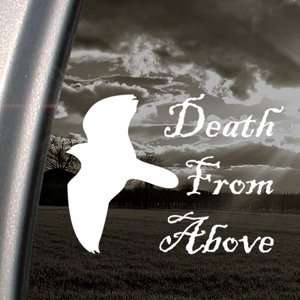  Death From Above Falcon Hawk Falconry Decal Sticker Arts 