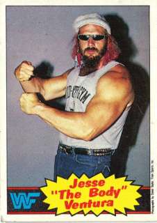 1985 Titan Sports Wrestling JESSE THE BODY VENTURA #11  