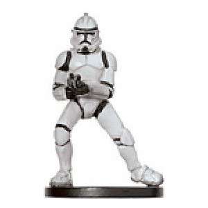  Star Wars Miniatures Clone Trooper # 1   Universe Toys & Games