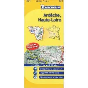  Michelin Map France Ardche, Haute Loire 331 (Michelin 