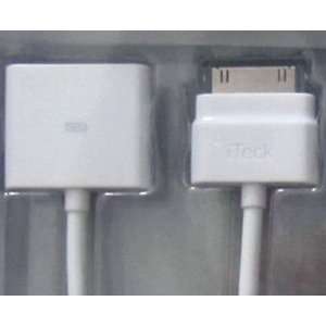  New iTeck Dock Extension Extender Cable for Apple iPhone 4 4S iPod 