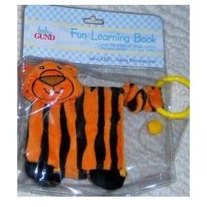  Baby Gund Fun Learning Book   Tiger: Toys & Games