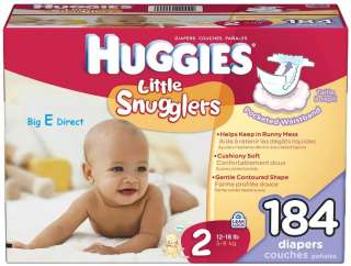   Wipes & Little Snuggler Diaper Newborn   18lbs Size N, 1, 2  