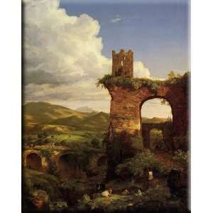  Arch of Nero 13x16 Streched Canvas Art by Cole, Thomas 