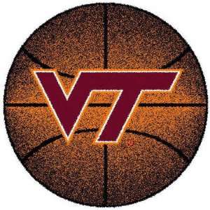  Virginia Tech Hokies Basketball Rug: Sports & Outdoors