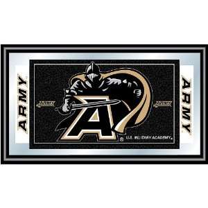  Army Logo and Mascot Framed Mirror