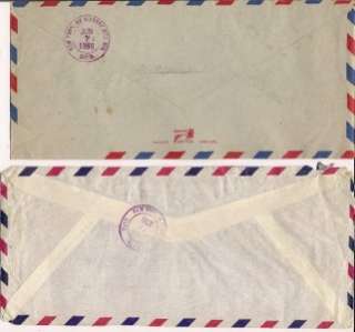 1965/68 Registered Air Mail Postal Covers SAIGON VIETNAM Boy Scout 