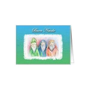  Buon Natale Italian Christmas Card Card Health & Personal 