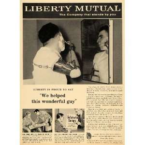  1957 Ad Liberty Mutual Insurance Co. Dennis Barr Boston 