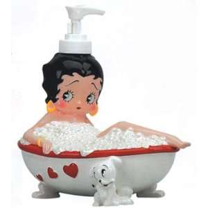  Betty Boop Miss USA Americana Lotion Soap Bath Dispenser 
