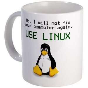  Use Linux Geek Large Mug by 