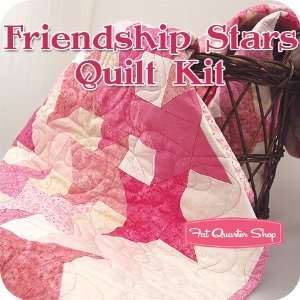  Friendship Stars Quilt Kit   Northcott Fabrics: Arts 