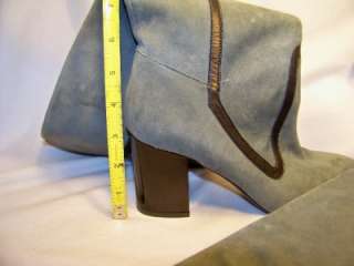 Womens Shoes NEW VALEA Firenze SaraJane Grey Boots 38 7.5 $486  