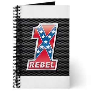  Journal (Diary) with 1 Confederate Rebel Flag on Cover 