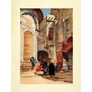   Bab Zuweila Cairo Egypt Architecture Art Market   Original Color Print
