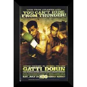 Arturo Gatti vs Dorin 27x40 FRAMED Boxing Poster   2004