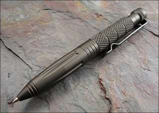 UZI Tactical Self Defense Ballpoint Aluminum Pen Glass Breaker Crown 