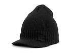 Timberland Heavy Ribbed Radar Knit Hat Cap Beanie Chunky Black 