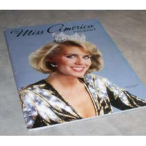 THE MISS AMERICA PAGEANT SOUVENIR PROGRAM 1987: Unknown) Miss America 