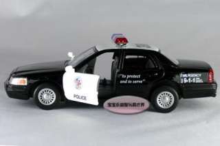 New Ford Crown Victoria Police Interceptor 142 Diecast Model Car 