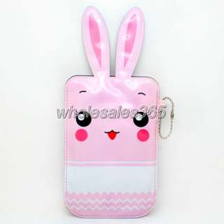 For Iphone 4S 4G 3G 3GS 2G Cell Phone Rabbit Case Pouch Bag Cover 