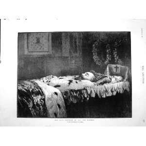    1894 Dead Body Lying State Emperor Russias Livadia