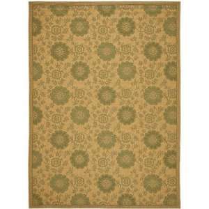  Safavieh CY6948 34 Courtyard Collection Natural and Green 