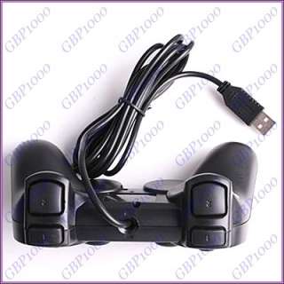 USB Wired GamePad Dual Shock Joypad PC Game Controller  