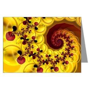 Esperanza Fractal Art Greeting Cards Package of Funny Greeting Cards 