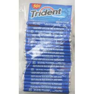 Trident Sugarfree Gum, Original , 5 Count Packs (Pack of 25)