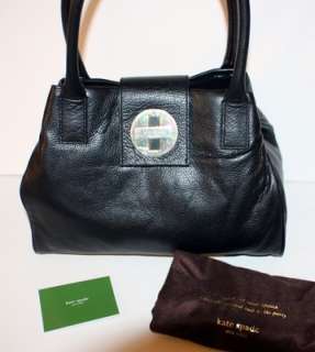KATE SPADE Bexley Anisha BLACK Leather Shoulder Bag Satchel WKRU0923 