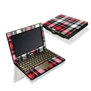  Asus Eee Touch T101 Skin (High Gloss Finish)   Red Plaid 