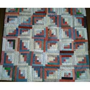  Unique Log Cabin Quilt Top for Wall/Crib Quilt Everything 