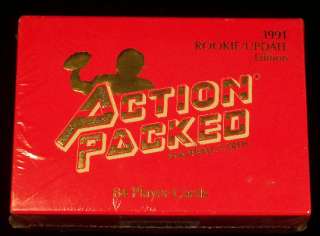 1991 ACTION PACKED FOOTBALL ROOKIE UPDATE SET SEALED  