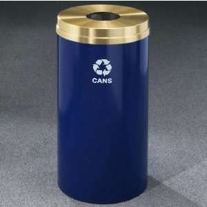 Cover Bottles & Cans Receptacle, 16 Gal, 15 inch Dia x 33 inch H, Cans 
