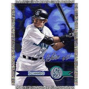  Ichiro Suzuki #51 Seattle Mariners MLB Woven Tapestry 