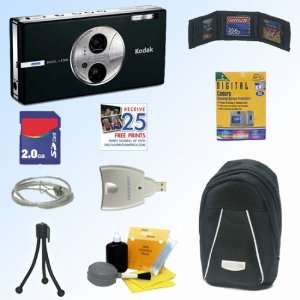  Kodak EasyShare V705 7.1MP Digital Camera (Black) w/2 GB 