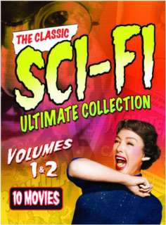 CLASSIC SCI FI ULTIMATE COLLECTION 1 2 New DVD 10 Films 025195033015 