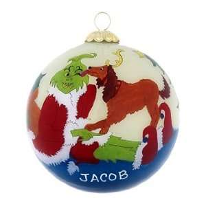  Personalized Grinch Christmas Ornament: Home & Kitchen